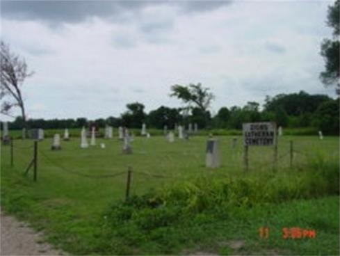 Zion Lutheran Cemetery (Old), Green Isle, Sibley County, Minnesota — where David and Rosa Bullert are buried