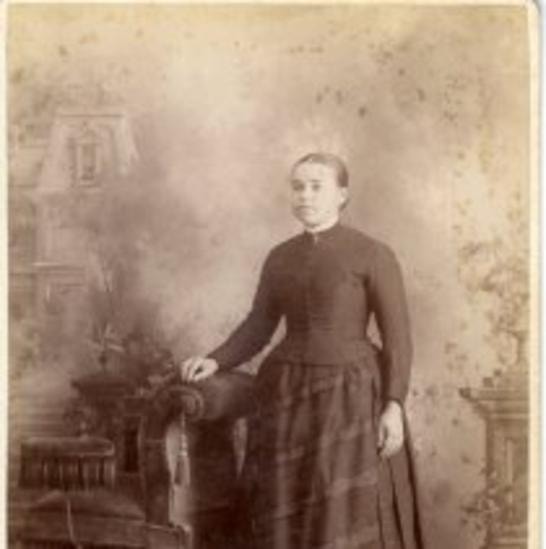 Portrait of Mina (Gennerich / Gennrich) Dorothea Bullert, undated